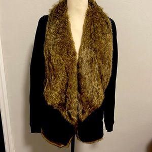 Hollister - Faux Fur Sweater